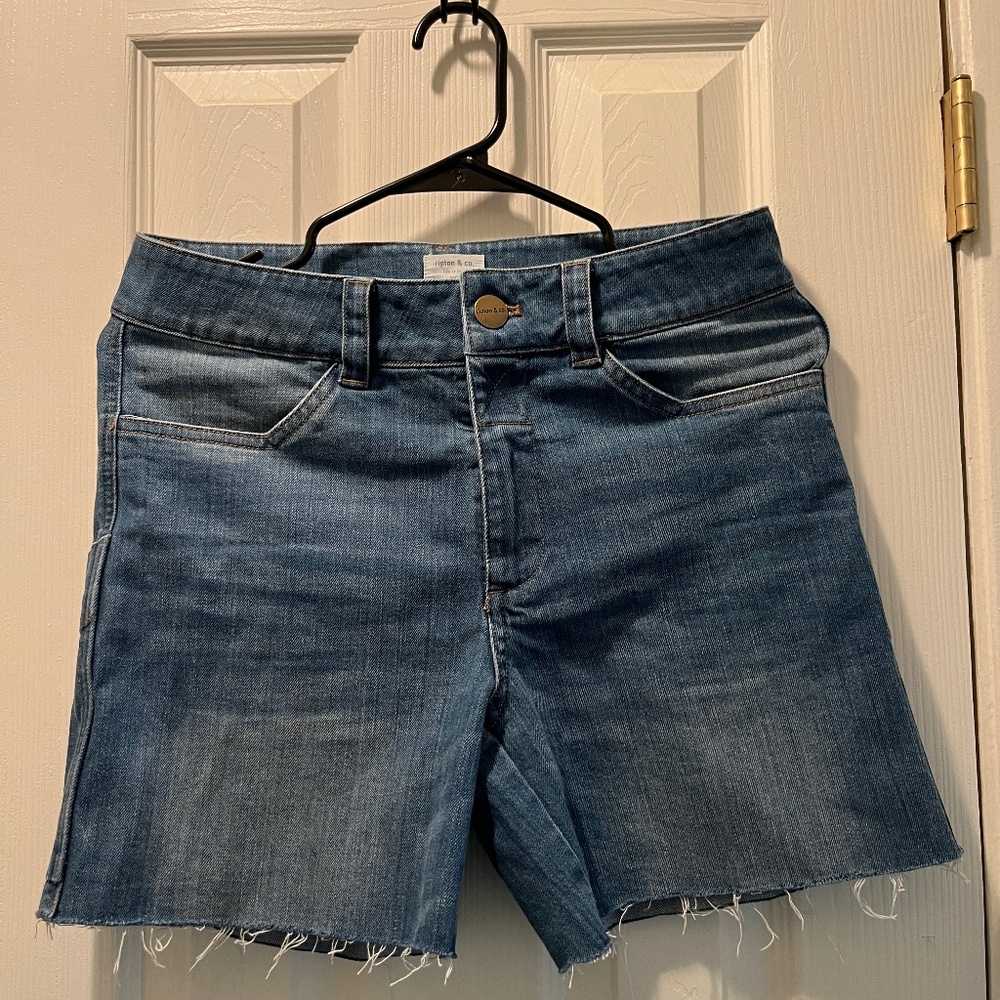 Denim Bike Shorts